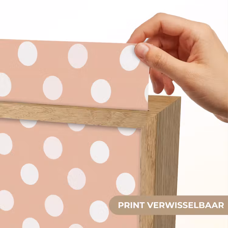 Klassiek - Polka - Perzik Light Box met kabel (Kinderlampje) klein 904 -USP_websiteprintNL