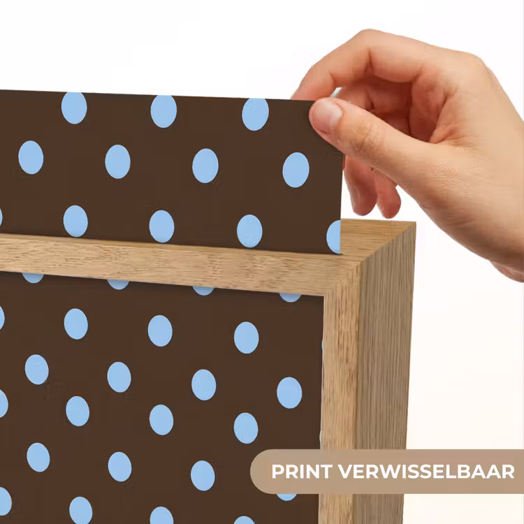 Klassiek - Stippen - Bruin Light Box met kabel (Kinderlampje) klein 904 -USP_websiteprintNL