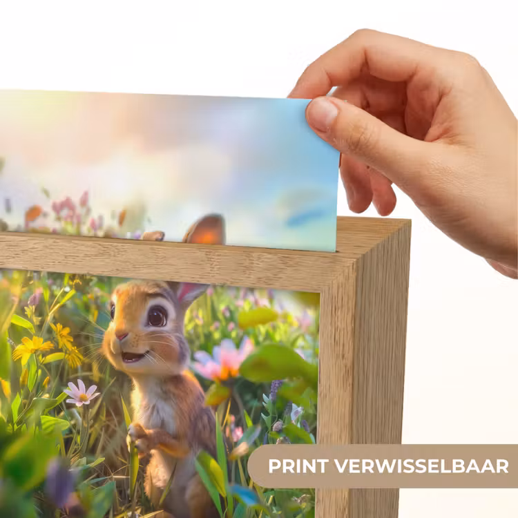 Konijn - Dieren - Natuur Light Box met kabel (Kinderlampje) klein -USP_websiteprintNL