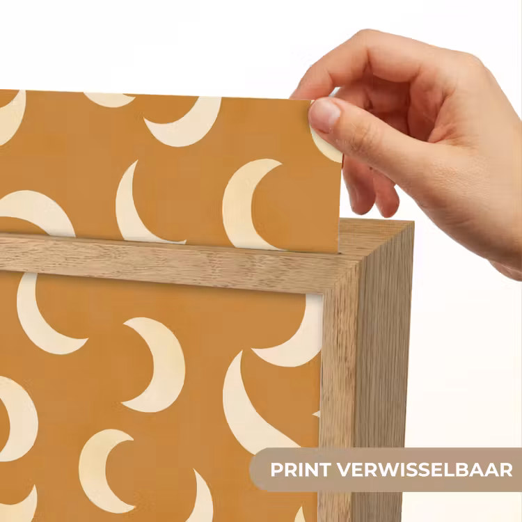 Manen - Patroon - Oker Light Box met kabel (Kinderlampje) klein 904 -USP_websiteprintNL