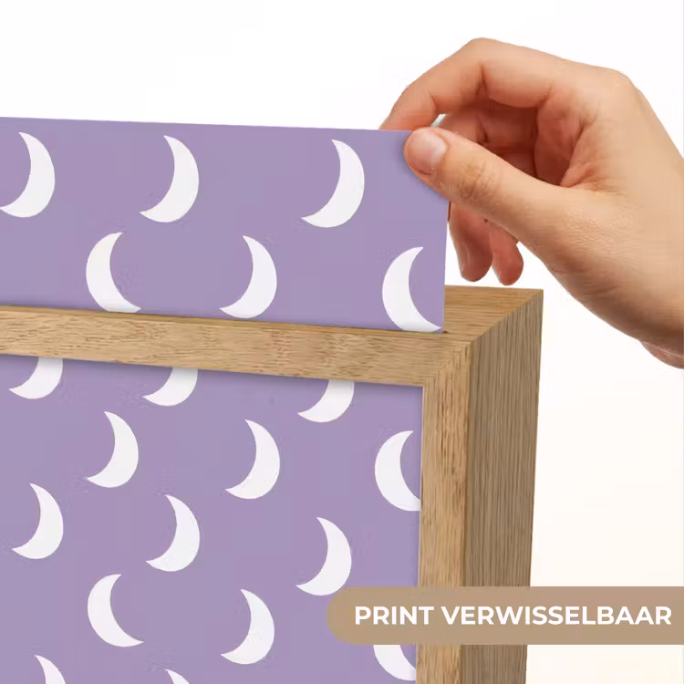 Manen - Patroon - Paars Light Box met kabel (Kinderlampje) klein 904 -USP_websiteprintNL