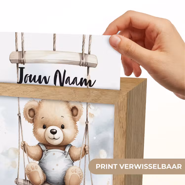 Beer - Baby - Dier - Kinderen Light Box met kabel (Kinderlampje) klein -USP_websiteprintNL