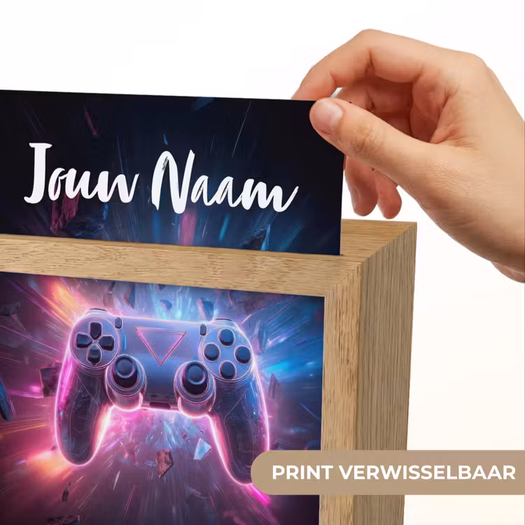 Controller - Neon - Game Light Box met kabel (Kinderlampje) klein -USP_websiteprintNL