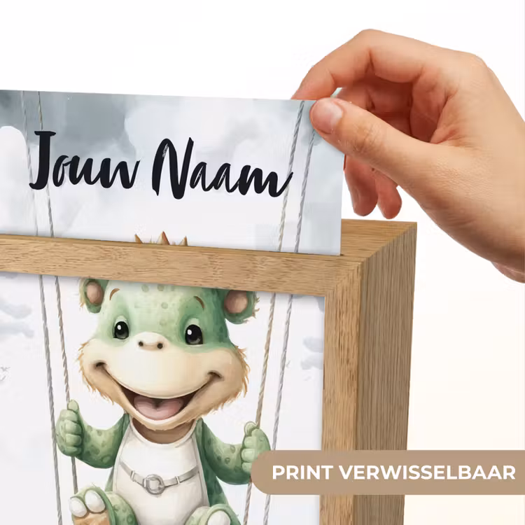 Dino - Baby dier - Kinderen Light Box met kabel (Kinderlampje) klein -USP_websiteprintNL