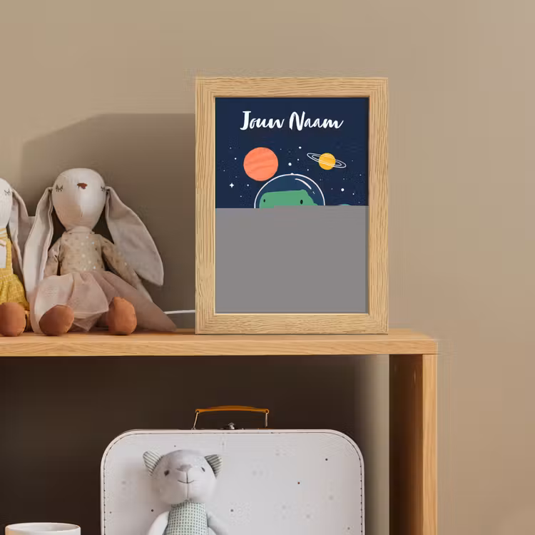 Dino - Ruimtepak - Planeten Light Box met kabel (Kinderlampje) klein -sfeer2_kind