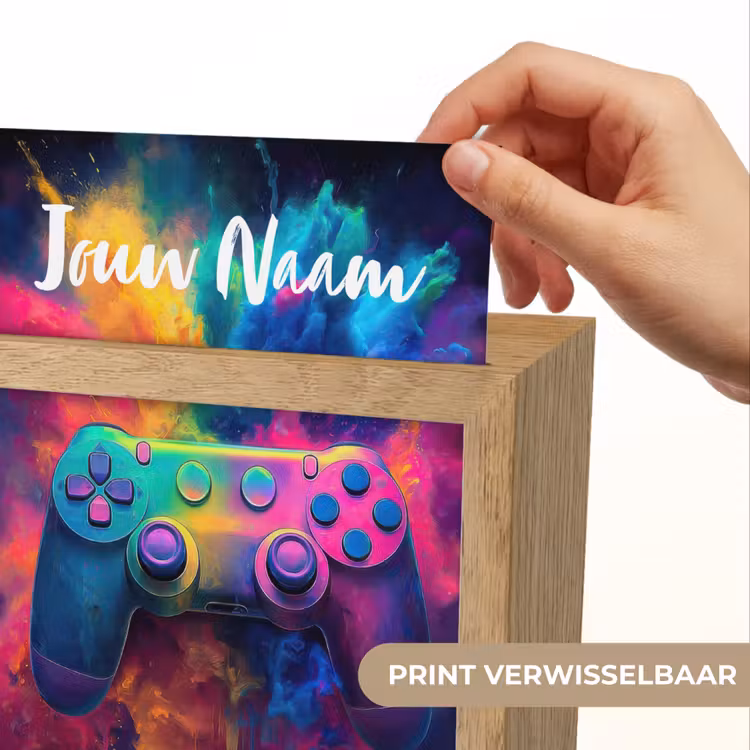 Game - Controller - Kleurrijk - Explosie Light Box met kabel (Kinderlampje) klein -USP_websiteprintNL