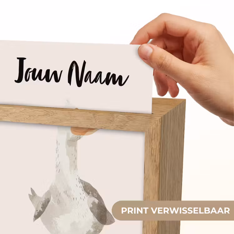 Gans - Eend - Boerderij - Dieren Light Box met kabel (Kinderlampje) klein -USP_websiteprintNL