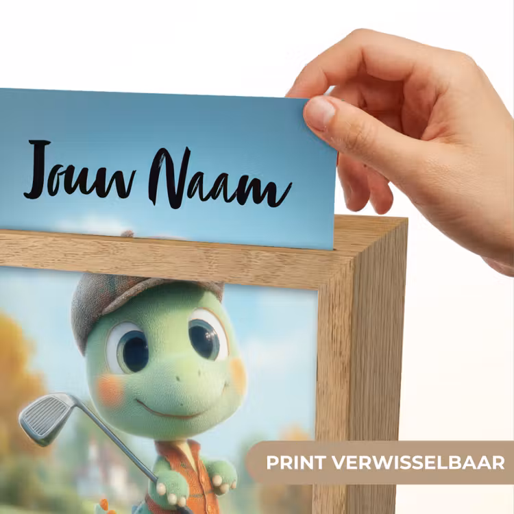 Golf - Dino - Groen Light Box met kabel (Kinderlampje) klein -USP_websiteprintNL