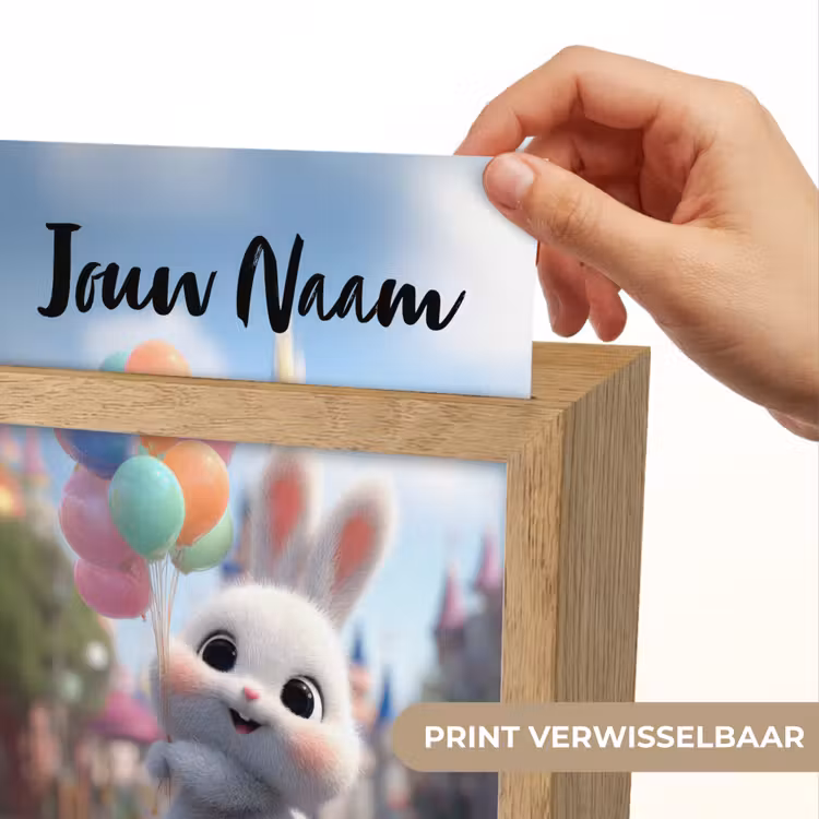 konijn - Ballonnen Light Box met kabel (Kinderlampje) klein -USP_websiteprintNL