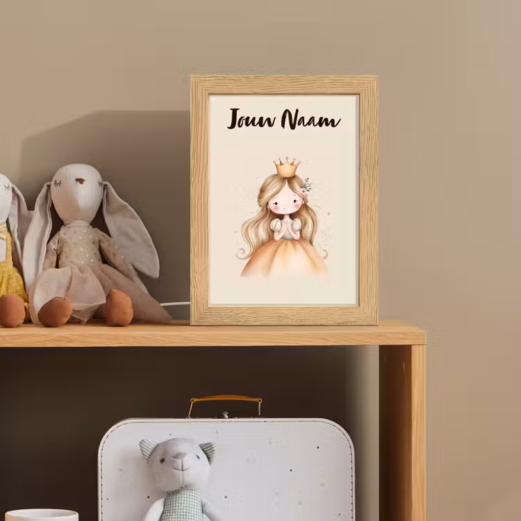 Kroon - Prinses - Bloem - Jurk Light Box met kabel (Kinderlampje) klein -sfeer2_kind