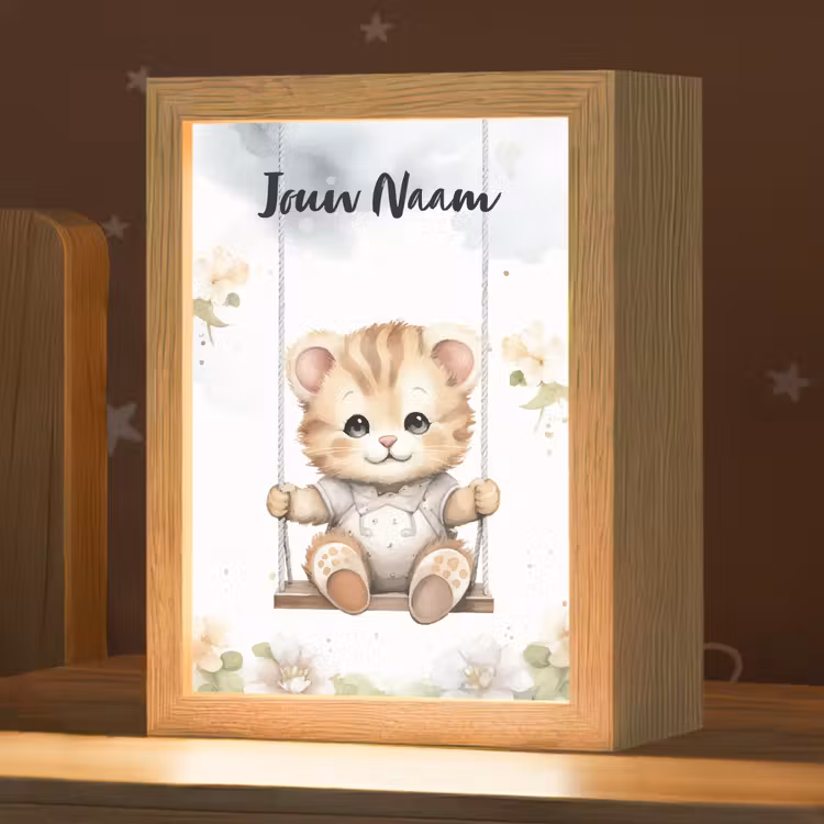 Poes - Baby - Dier - Kinderen Light Box met kabel (Kinderlampje) klein -zzz_3d_website