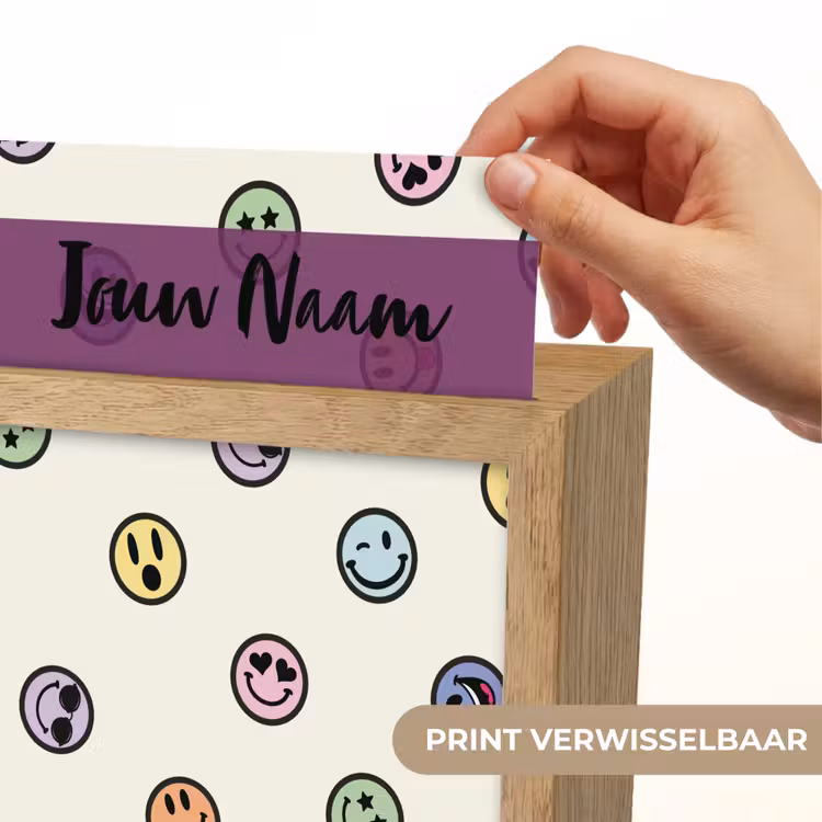 Smileys - Kleurrijk - Grappig Light Box met kabel (Kinderlampje) klein -USP_websiteprintNL