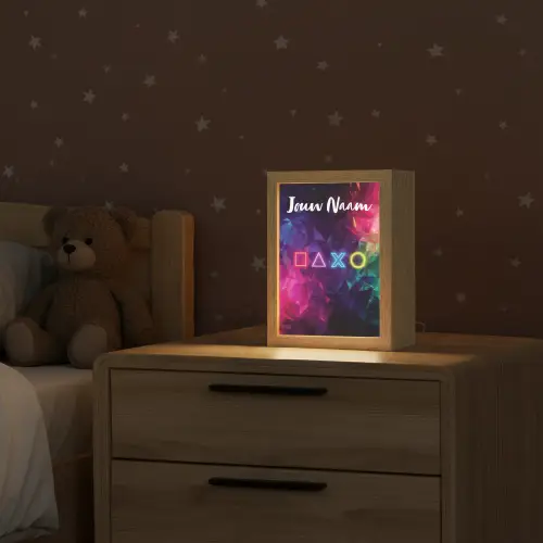 Symbolen - Game - Kleurrijk Light Box met kabel (Kinderlampje) klein -sfeer1_kind