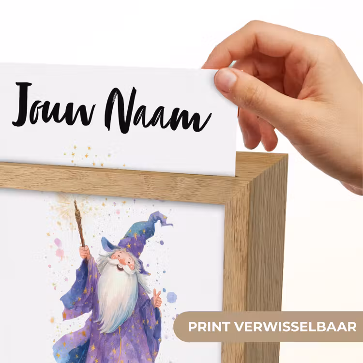 Tovenaar - Magie - Paars Light Box met kabel (Kinderlampje) klein -USP_websiteprintNL