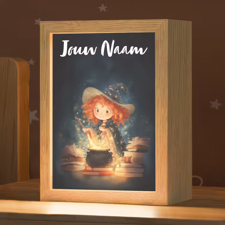 Tovenares - Meisje - Boeken - Toveren Light Box met kabel (Kinderlampje) klein -zzz_3d_website
