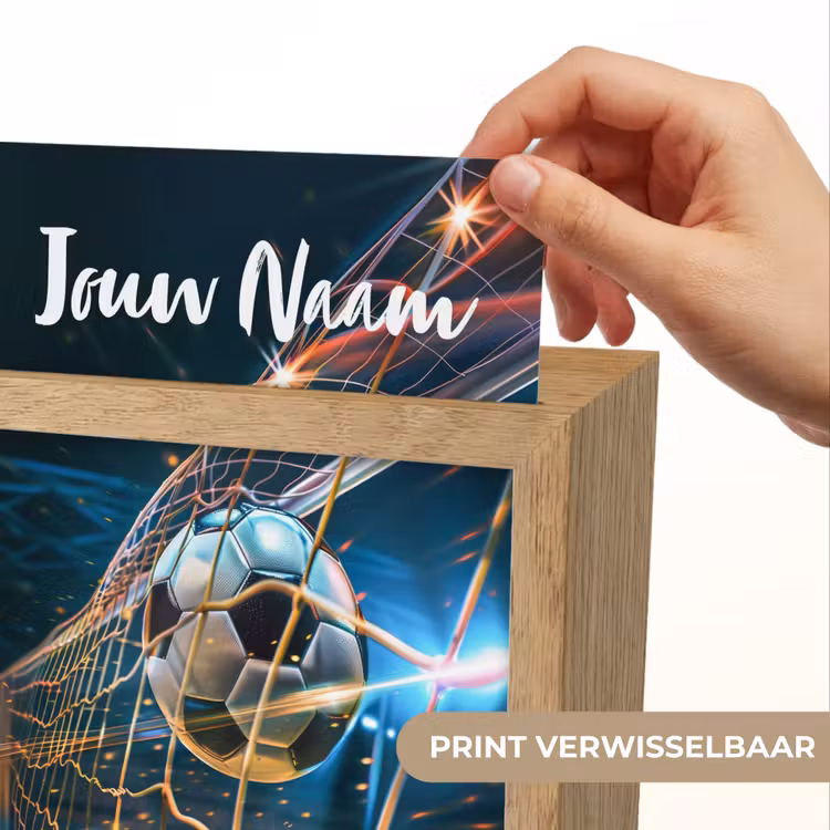 Voetbal - Goal - Sport - Jongens Light Box met kabel (Kinderlampje) klein -USP_websiteprintNL
