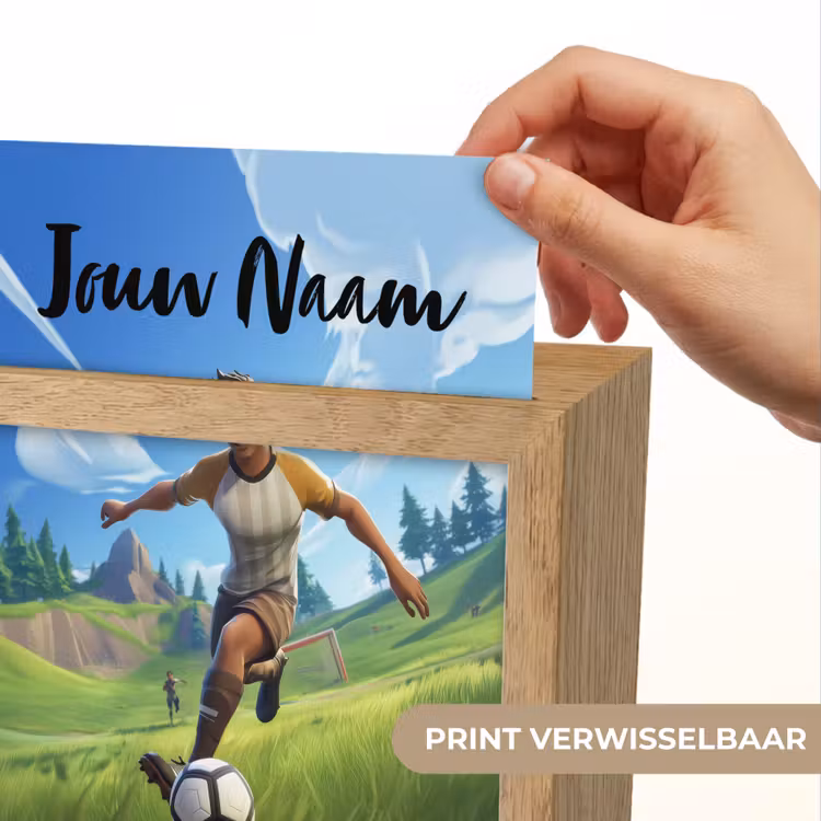 Voetbal - Jongen - Goal - Voetbaltenue Light Box met kabel (Kinderlampje) klein -USP_websiteprintNL