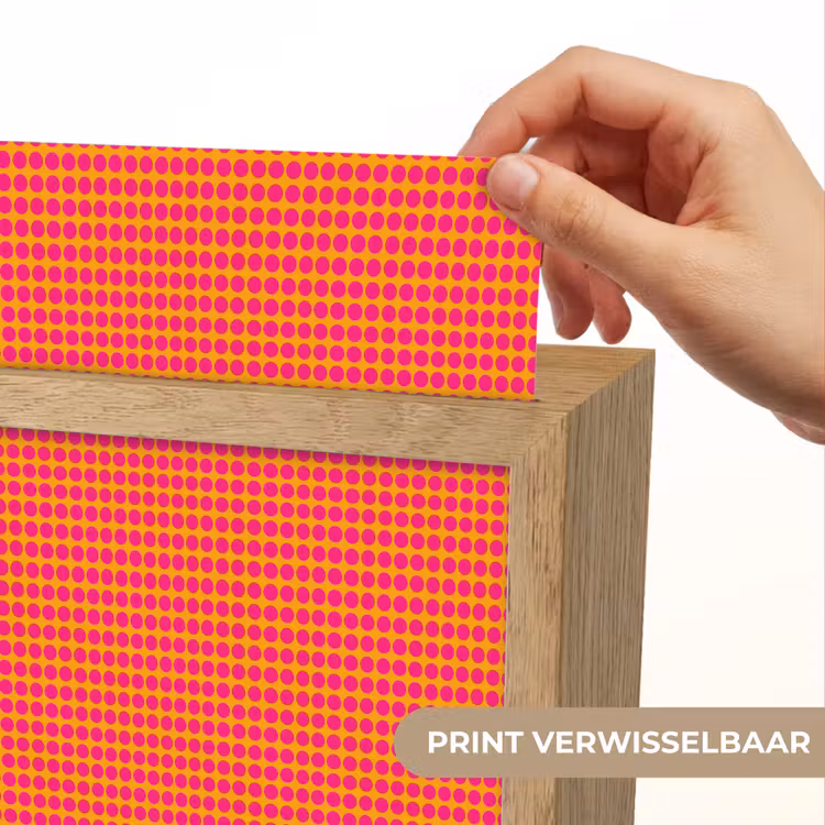 Modern - Stippen - Oranje Light Box met kabel (Kinderlampje) klein 904 -USP_websiteprintNL