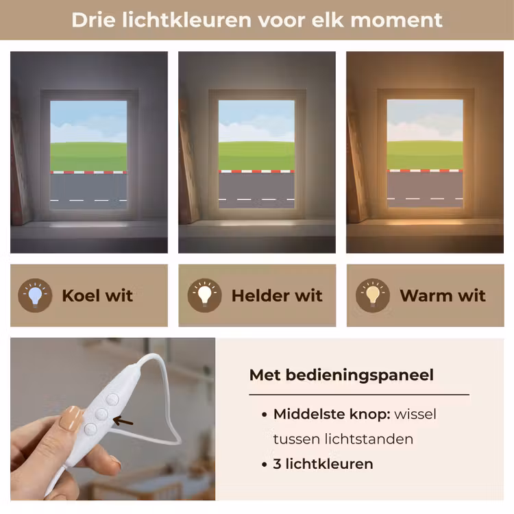 Racebaan - Illustratie - Sport - Kleurrijk Light Box met kabel (Kinderlampje) klein -USP_lichtkleurNL