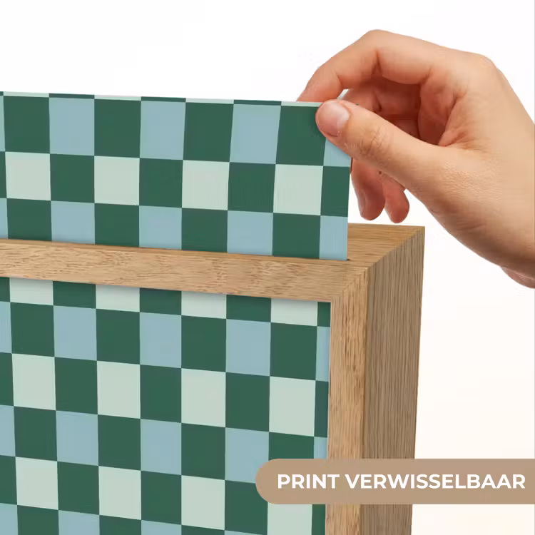 Schaakbord - Klassiek - Groen Light Box met kabel (Kinderlampje) klein 904 -USP_websiteprintNL