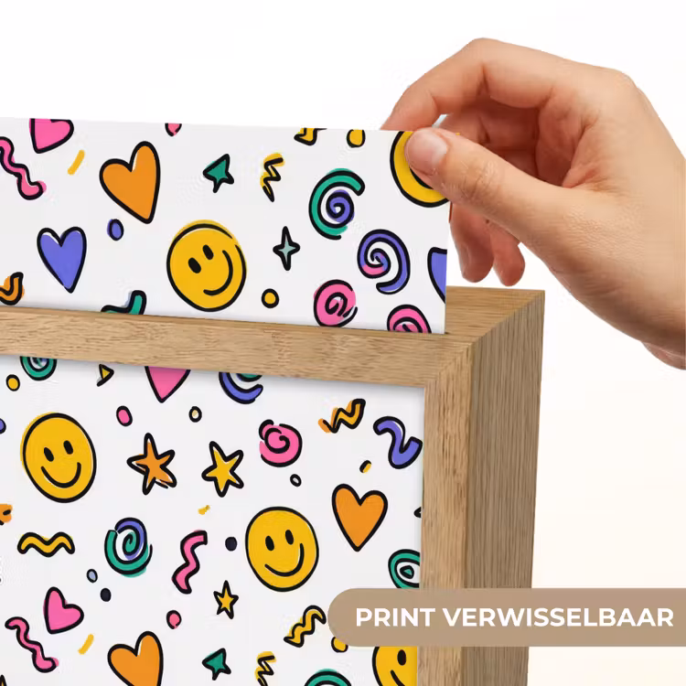 Smileys - Pictogrammen - Kleurrijk Light Box met kabel (Kinderlampje) klein -USP_websiteprintNL