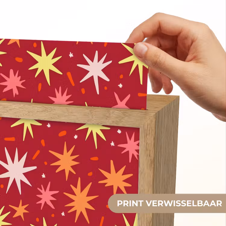 Sterren - Speels - Rood Light Box met kabel (Kinderlampje) klein 904 -USP_websiteprintNL