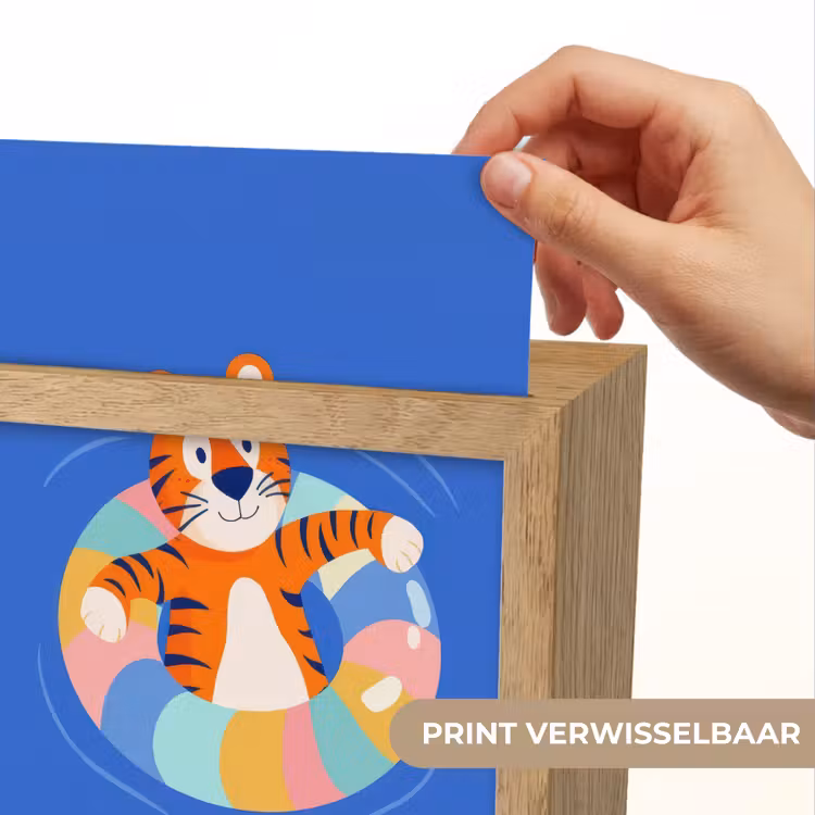 Tijger - Zwemband - Water Light Box met kabel (Kinderlampje) klein -USP_websiteprintNL