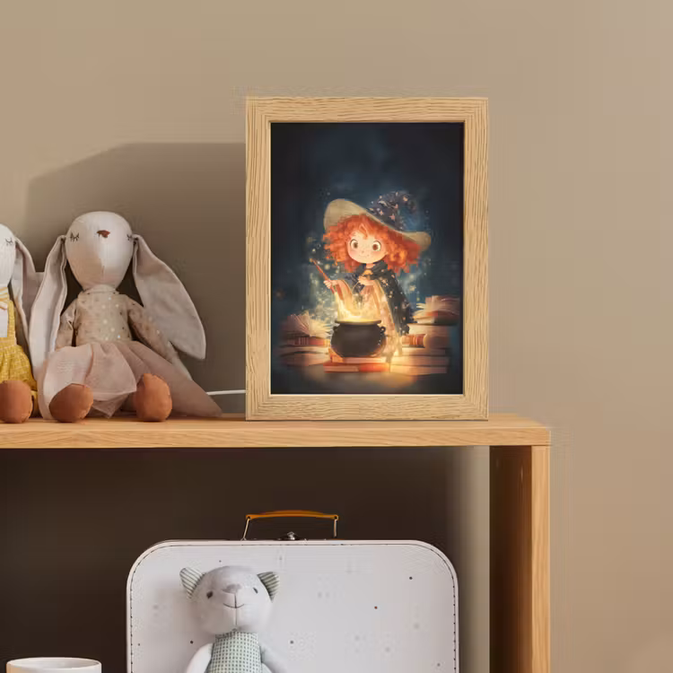 Tovenares - Meisje - Boeken - Toveren Light Box met kabel klein -sfeer2_kind