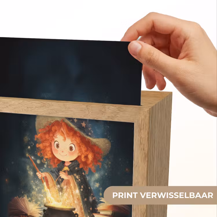 Tovenares - Meisje - Boeken - Toveren Light Box met kabel (Kinderlampje) klein -USP_websiteprintNL