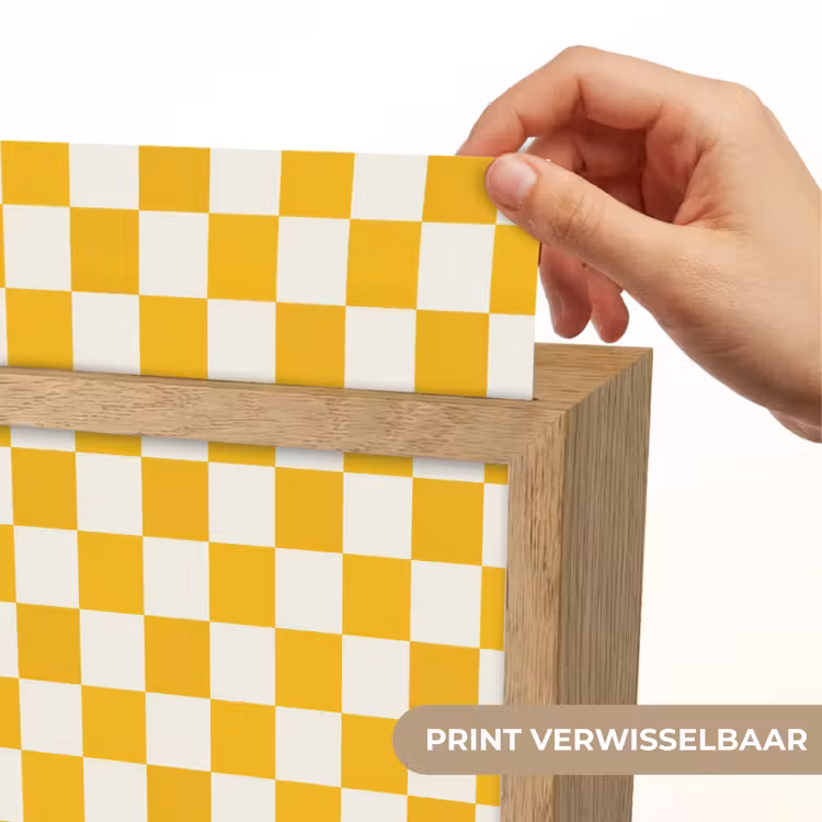 Traditioneel - Patroon - Geel Light Box met kabel (Kinderlampje) klein 904 -USP_websiteprintNL