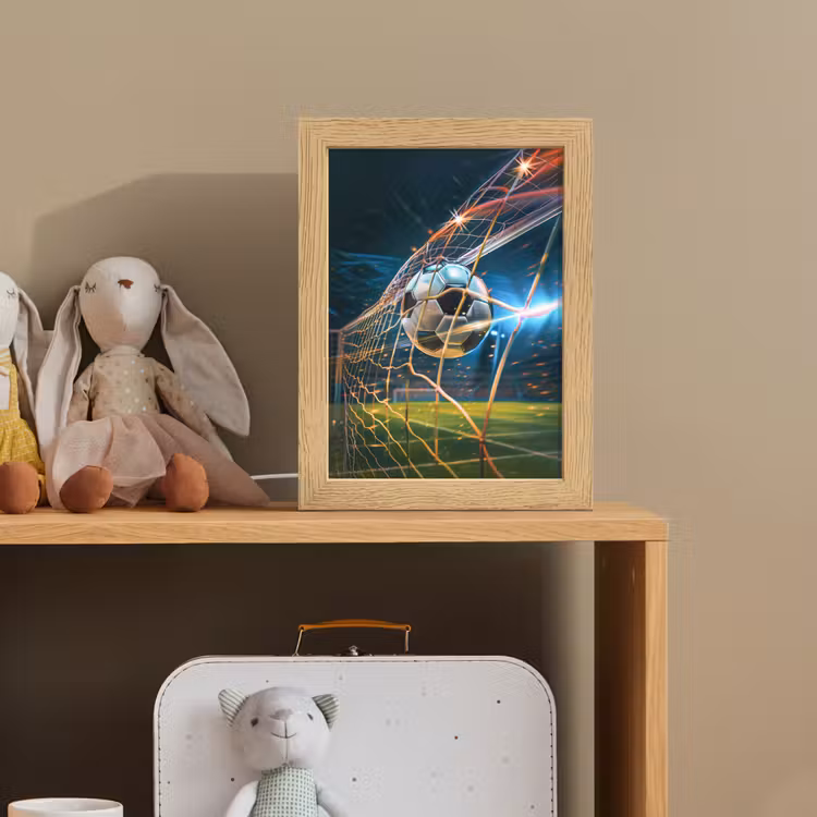 Voetbal - Goal - Sport - Jongens Light Box met kabel klein -sfeer2_kind