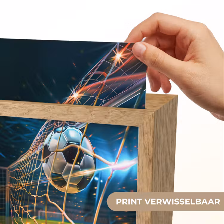 Voetbal - Goal - Sport - Jongens Light Box met kabel (Kinderlampje) klein -USP_websiteprintNL