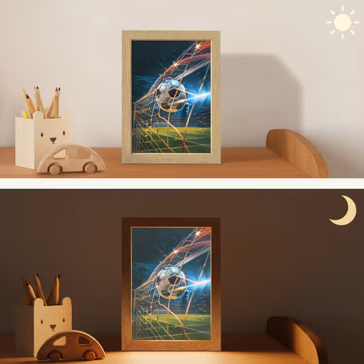 Voetbal - Goal - Sport - Jongens Light Box met kabel klein -sfeer3_kind