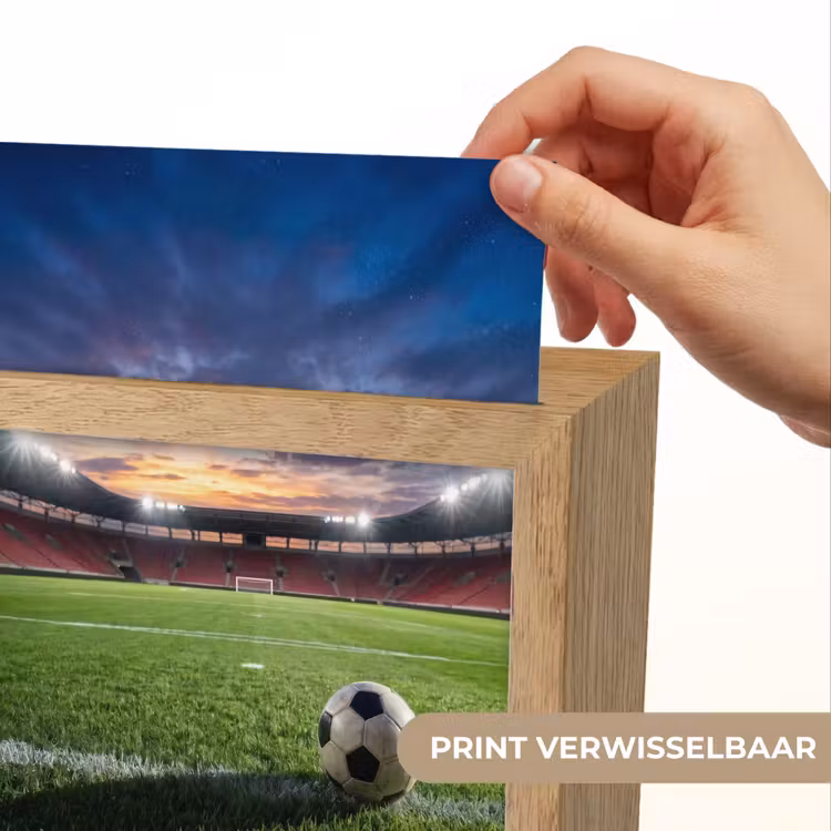 Voetbal - Stadion - Sport - Groen Light Box met kabel (Kinderlampje) klein -USP_websiteprintNL