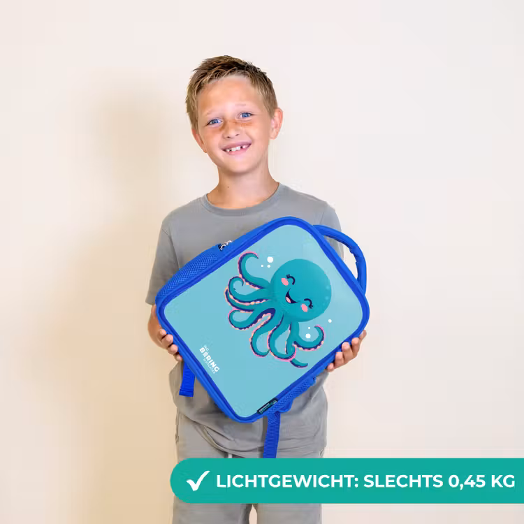 Octopus - Water - Blauw Kinderrugzak - Blauw middel -sfeer1_NL