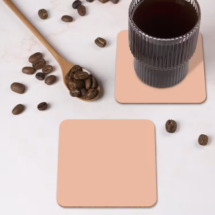 Blush - Terracotta - Nude onderzetter kurk middel 366 -sfeer2