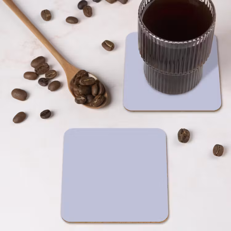 Chalky - Lavender - Paars onderzetter kurk middel 366 -sfeer2