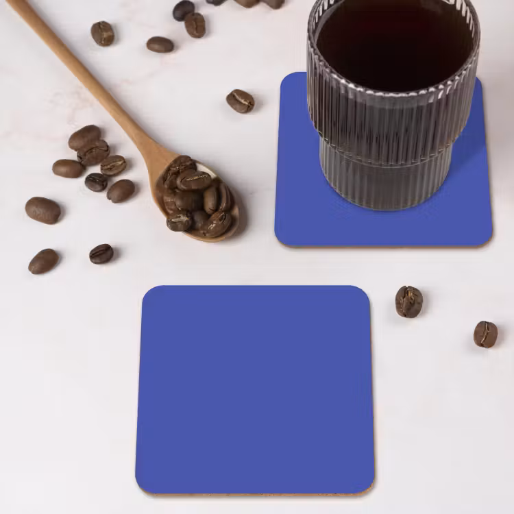 Chinese - Blue - Blauw onderzetter kurk middel 366 -sfeer2