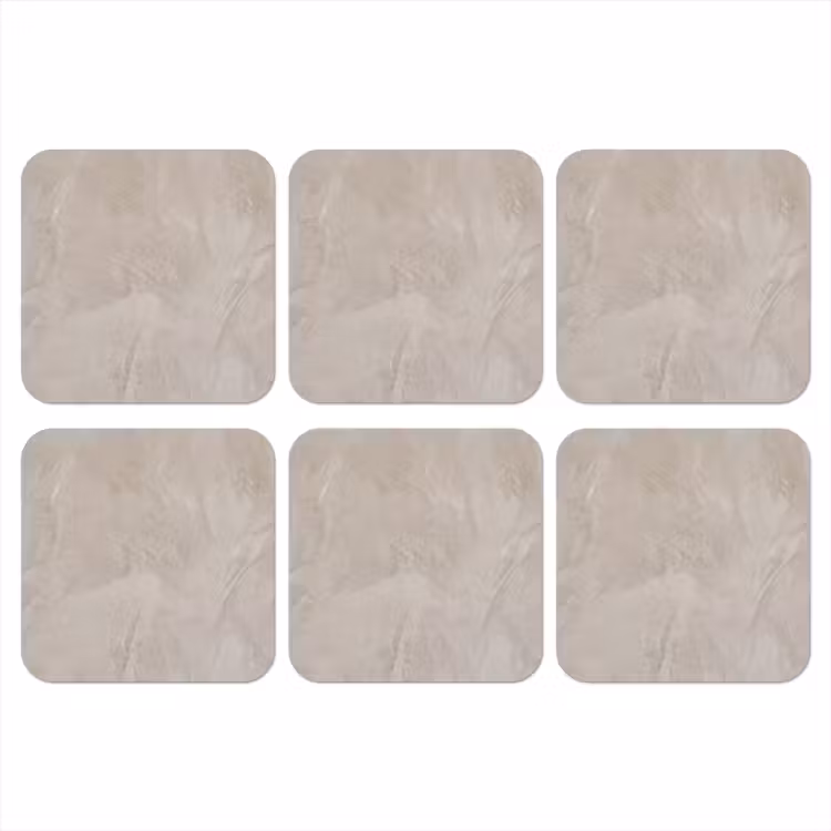 Textuur - Wand - Modern - Beige - Abstract onderzetter kurk middel -3d