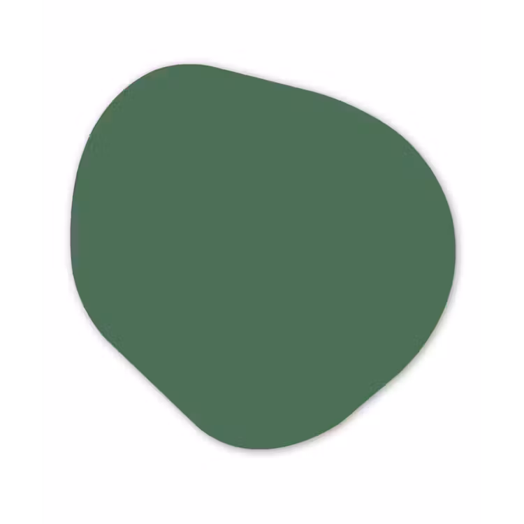 Deep - Sagewood - Groen Wandcirkel Organisch Aluminium middel 851 -3d