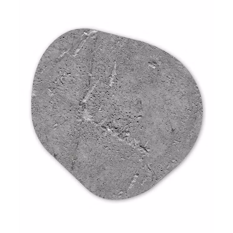 Beton - Patronen - Steen Wandcirkel Organisch Forex 3mm klein 629 -3d