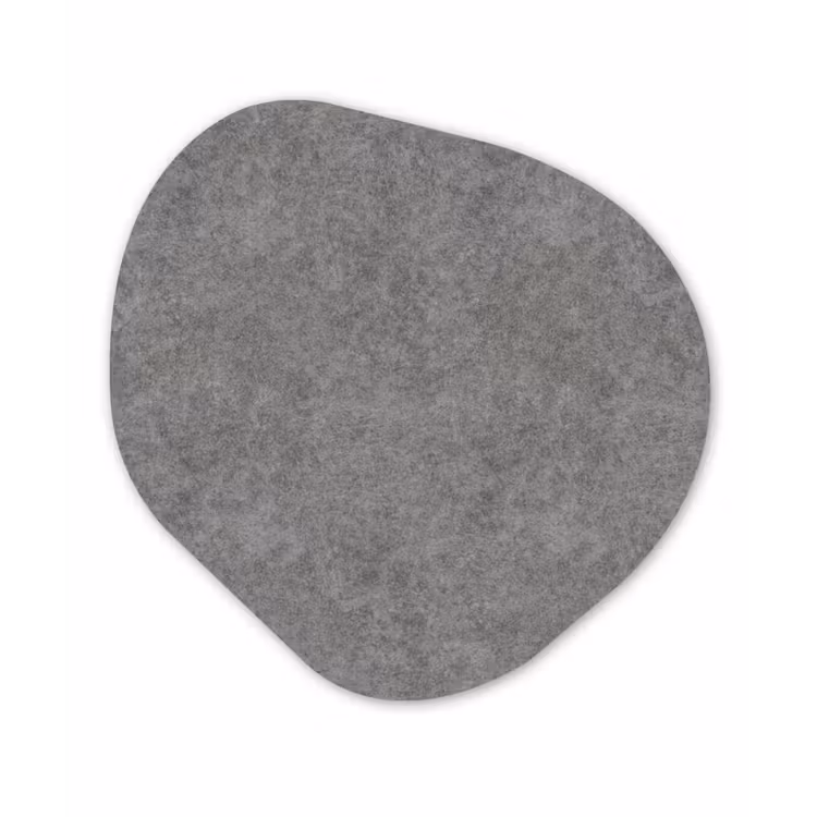 Beton - Textuur - Patronen Wandcirkel Organisch Forex 3mm klein 629 -3d