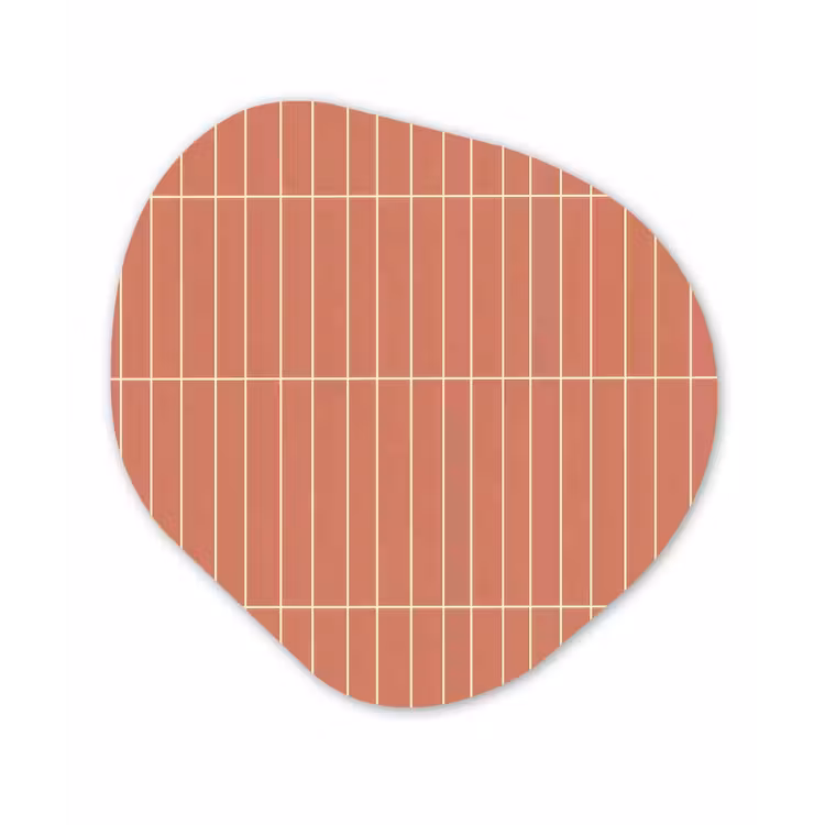 Patroon - Tegels - Terracotta Wandcirkel Organisch Forex 3mm klein 629 -3d