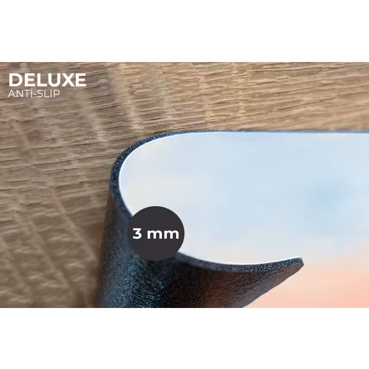 Abstract - Landschap - Horizon - Modern - Kleurrijk Placemat vinyl groot -closeup