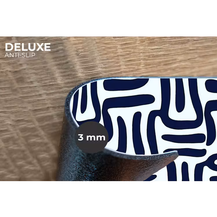 Abstract - Modern - Blauw Placemat vinyl groot 368 -closeup