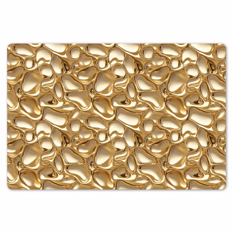 Abstract - Modern - Goud Placemat vinyl groot 368 -zzsfeer1_Kitchenyeah-website