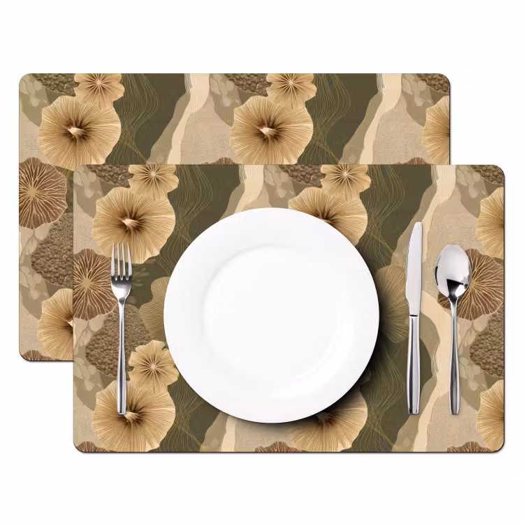Abstract - Modern - Groen Placemat vinyl groot 368 -zzsfeer2_Kitchenyeah-website