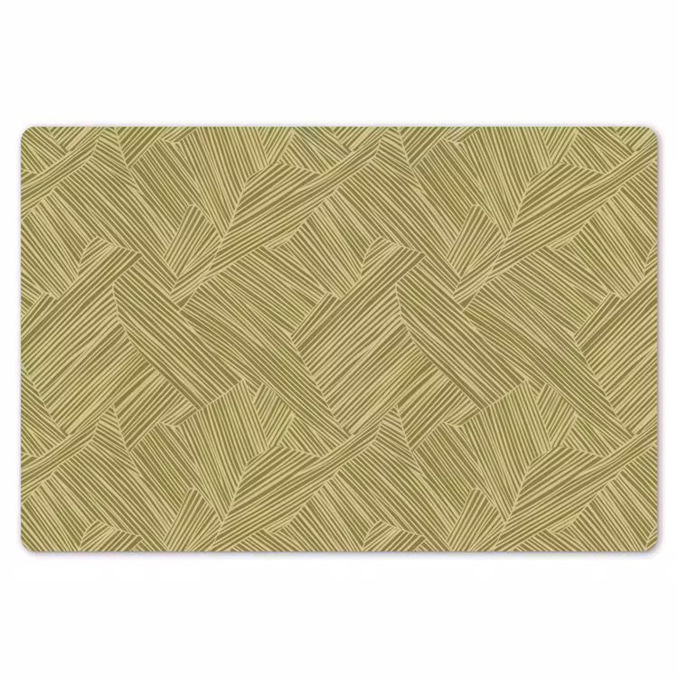 Abstract - Modern - Groen Placemat vinyl groot 368 -zzsfeer1_Kitchenyeah-website