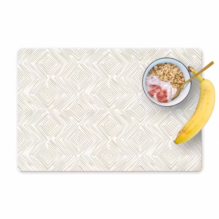 Abstract - Ruiten - Beige Placemat vinyl groot 368 -zzzproduct_Kitchenyeah-website