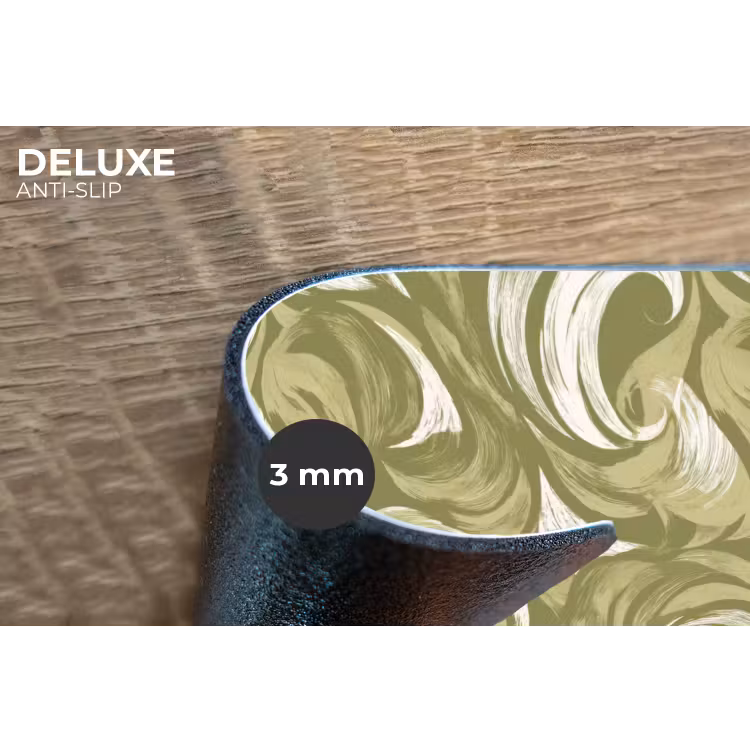 Abstract - Textuur - Groen Placemat vinyl groot 368 -closeup